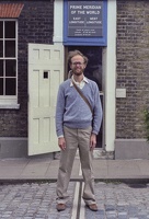 010-14 Greenwich - Dick on the Prime Meridian